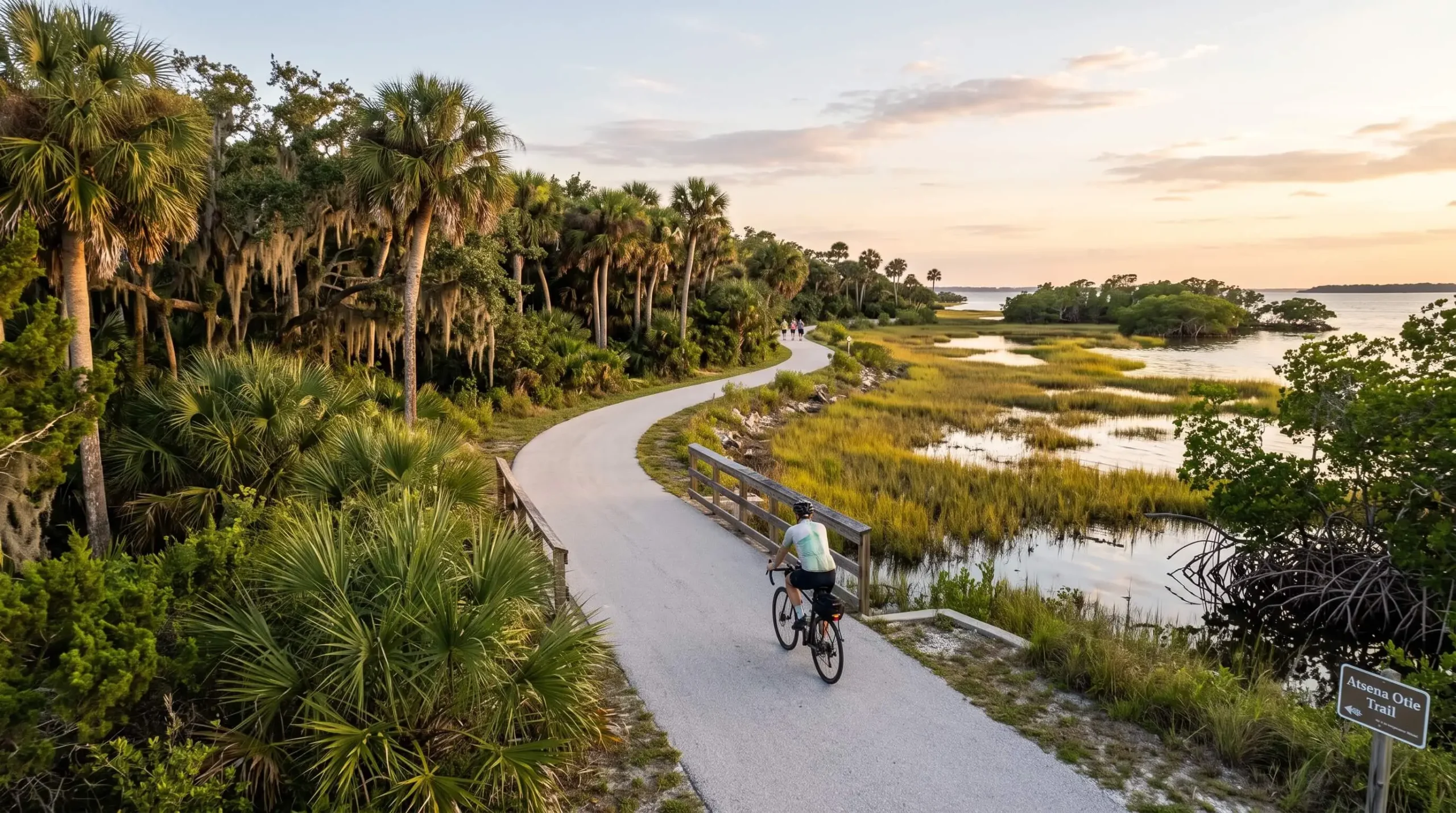 Things to Do in Cedar Key, Florida 7 Biking the Nature Coast State Trail near Cedar Key