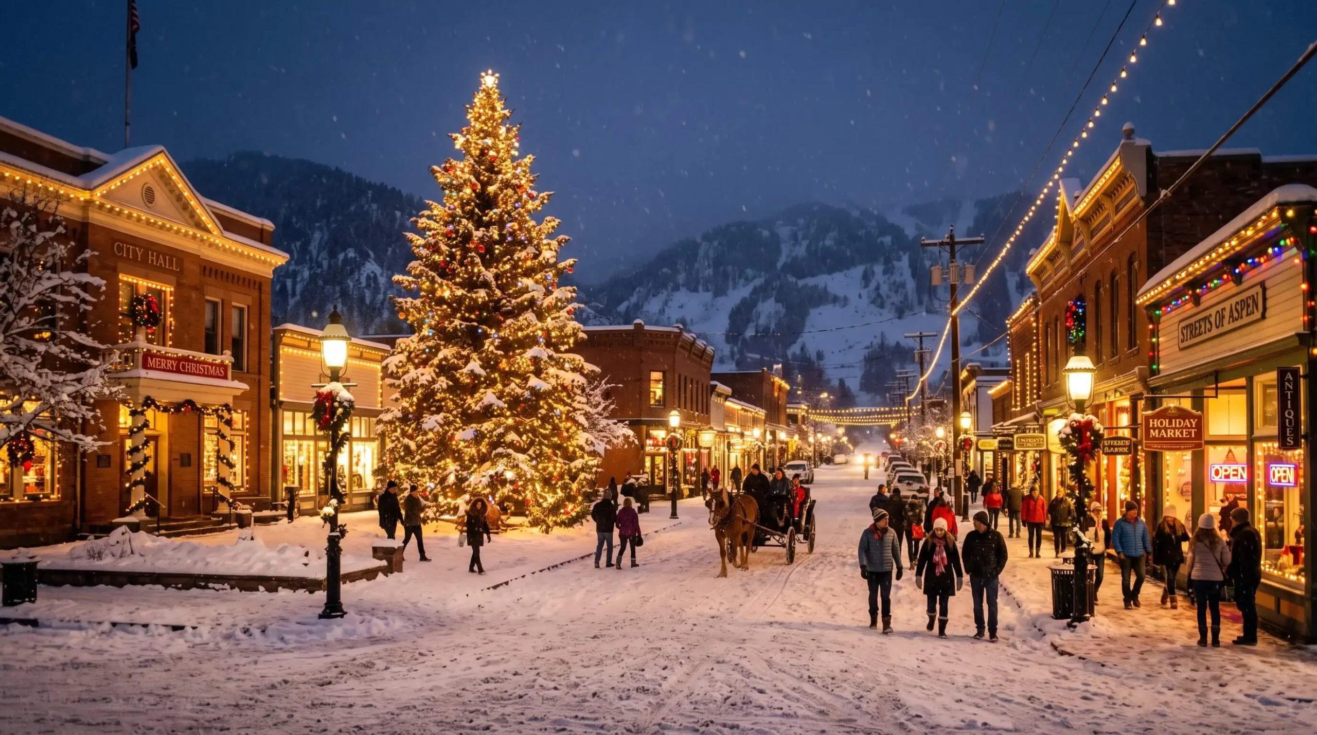 Best Places to Visit for Christmas in the USA
