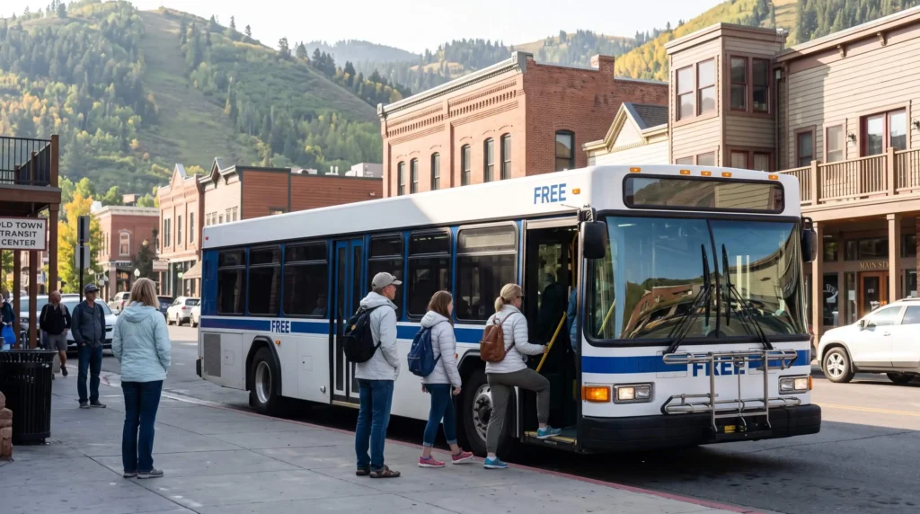 Things to Do in Park City From Main Street to Mountains and Olympic History 7 Free bus at the Old Town Transit Center in Park City